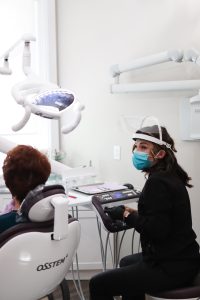 Serenity Advanced Dentistry dentist with patient