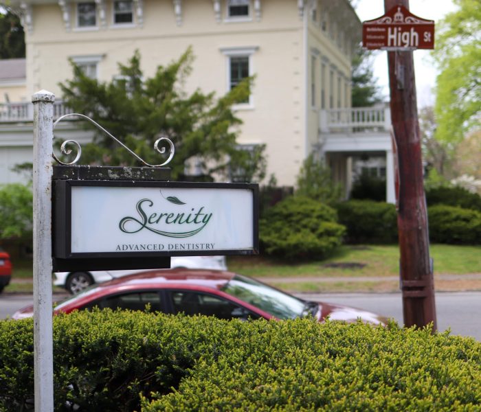 Serenity Advanced Dentistry sign